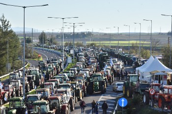 Το μπλόκο της Λάρισας στη Νίκαια