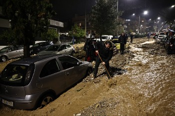 Από τις πρόσφατες πλημμύρες στη Γλυφάδα