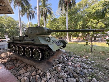 Σοβιετικό τανκ από τη μάχη στον Κόλπο των Χοίρων