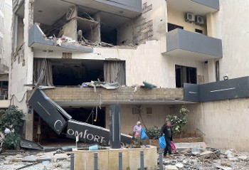 Ξενοδοχείο στη Βηρυτό που χτυπήθηκε από ισραηλινά πυρά