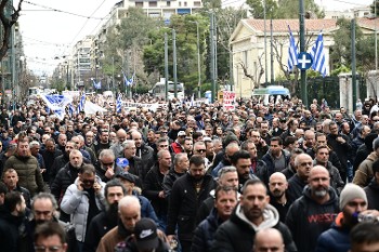 Χιλιάδες αυτοκινητιστές διαδήλωσαν χθες στην Αθήνα από όλη την Ελλάδα