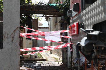 Το σπίτι όπου έμενε ο 55χρονος που έχασε τη ζωή του