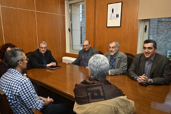 Με τον δήμαρχο Δυτικής Λέσβου