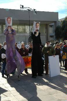 Από την κινητοποίηση των εικαστικών στις αρχές του χρόνου, έξω από την Εθνική Πινακοθήκη
