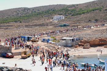 2007, στη Μακρόνησο