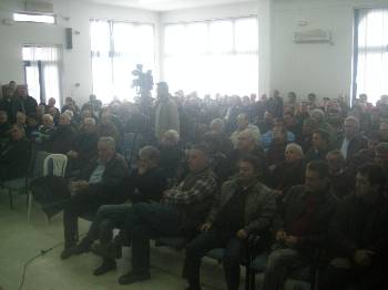 Αποψη από τη Σύσκεψη του Σαββάτου