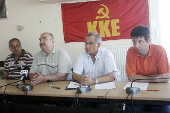 Από τη χτεσινή συνέντευξη τύπου