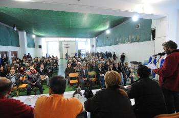 Αποψη από τη Λαϊκή Συνέλευση