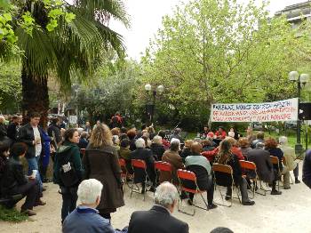 Στιγμιότυπο από τη Λαϊκή Συνέλευση