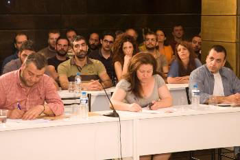 Από τη συζήτηση με τους δημοσιογράφους