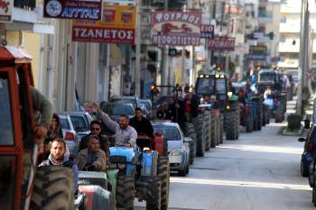Από παλιότερη αγροτική κινητοποίηση