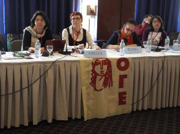 Η αντιπροσωπεία της ΟΓΕ στις εργασίες της Εκτελεστικής Γραμματείας