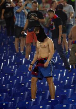 Οι Ρώσοι οπαδοί της ΤΣΣΚΑ Μόσχας ήταν πρωταγωνιστές στα πλέον σοβαρά επεισόδια απ' την αρχή της σεζόν τα οποία έγιναν στη Ρώμη
