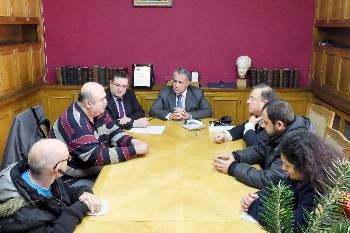 Στιγμιότυπο απ' τη χτεσινή συνάντηση