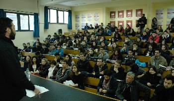 Από την ομιλία του Θ. Χιώνη στο ΤΕΙ Αθήνας