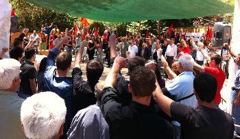 Στιγμιότυπο από την εκδήλωση στα Χανιά