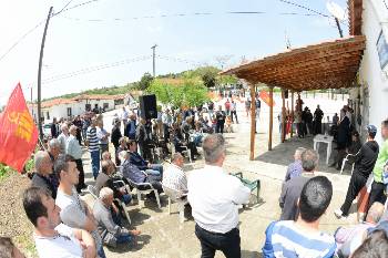 Από την περιοδεία του Δ. Κουτσούμπα στην Οργάνη