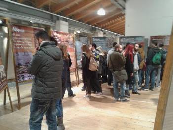 Σημαντική η συμμετοχή της νεολαίας στην έκθεση στην Πάτρα