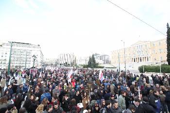 Απο το συλλαλητήριο στην Αθήνα