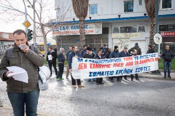 Από παλιότερη παρέμβαση των εργαζομένων στη «Softex»