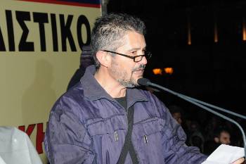 Ο Μανώλης Καραντούσιας