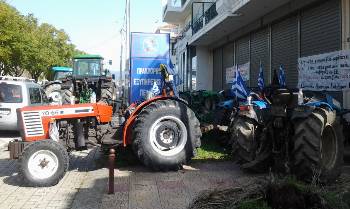 Από τη χτεσινή κινητοποίηση στη ΔΕΗ Αρτας
