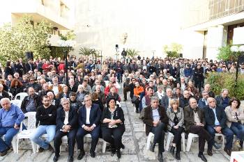 Παρουσία πλήθους κόσμου πραγματοποιήθηκε η χτεσινή εκδήλωση
