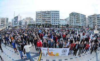 Στην πλατεία Γεωργίου