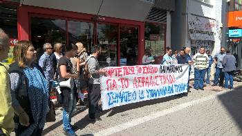 Παρέμβαση των εμποροϋπαλλήλων στα Τρίκαλα