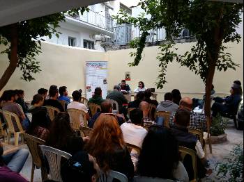 Από την βιβλιοπαρουσίαση του «Βασιλιά Ανθρακα» στα πλαίσια της εβδομάδας βιβλίου