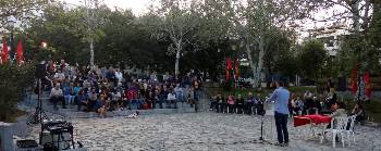 Από τη συγκέντρωση στο Χαϊδάρι