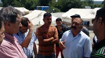 Από την επίσκεψη στην Πέτρα Ολύμπου