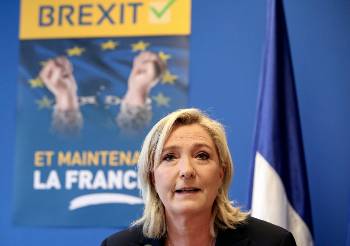 Δημοψήφισμα στη Γαλλία, με στόχο το ...Frexit ζήτησε η αρχηγός του «Εθνικού Μετώπου», Μαρίν Λεπέν