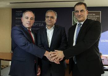 Από τη συνάντηση των υπουργών Ενέργειας των τριών χωρών που πραγματοποιήθηκε την Τετάρτη στην Αθήνα
