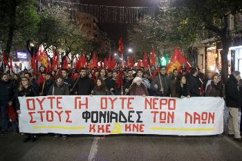 Η πορεία στη Θεσσαλονίκη