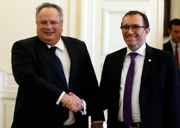 Από τη χτεσινή συνάντηση στην Αθήνα Κοτζιά - Αϊντε