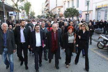 Από την πορεία προς τα δικαστήρια