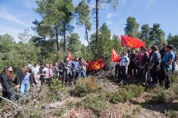 Στο σημείο που σκοτώθηκε ο Θύμιος Καψής (Ανάποδος)