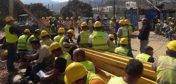 Περιοδεία στα εργοτάξια στο Ηράκλειο