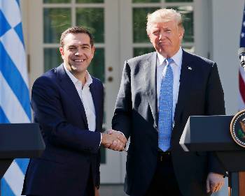 Από τη συνάντηση Τραμπ - Τσίπρα