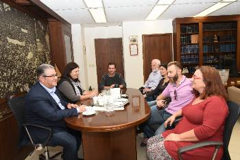 Από τη συνάντηση με τους εργαζόμενους του ΟΚΑΝΑ