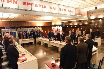 Στην αρχή της Συνάντησης κρατήθηκε ενός λεπτού σιγή για τα θύματα του μακελειού στο Σινά της Αιγύπτου