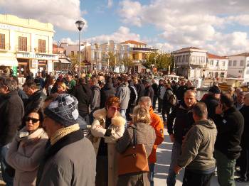 Από την κινητοποίηση στη Λήμνο