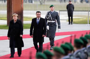 Από την επίσκεψη Ζάεφ στο Βερολίνο μέσα στη βδομάδα