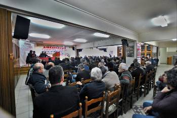 Από τη Γενική Συνέλευση του Συνδικάτου Οικοδόμων Αθήνας