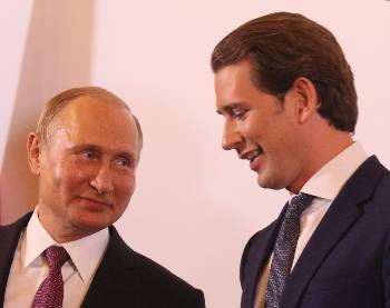 Από τη συνάντηση Πούτιν - Κουρτς στη Βιέννη