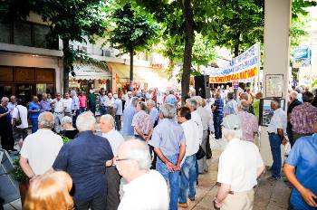 Από την κινητοποίηση στο Αγρίνιο