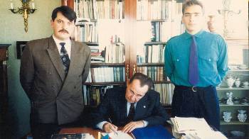 Ο Παππάς με τον ναζί Ντεγκρέλ