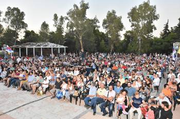 Από τη μεγάλη συναυλία στο Αλσος της Νέας Σμύρνης