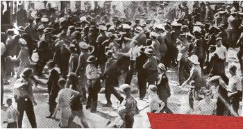Τα ταξικά εργατικά σωματεία διαλύουν τη φασιστική επίδειξη της 26ης Ιούνη 1933, στο Σταθμό Λαρίσης